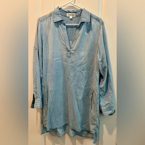 Women’s Cloth & Stone Denim Tunic
